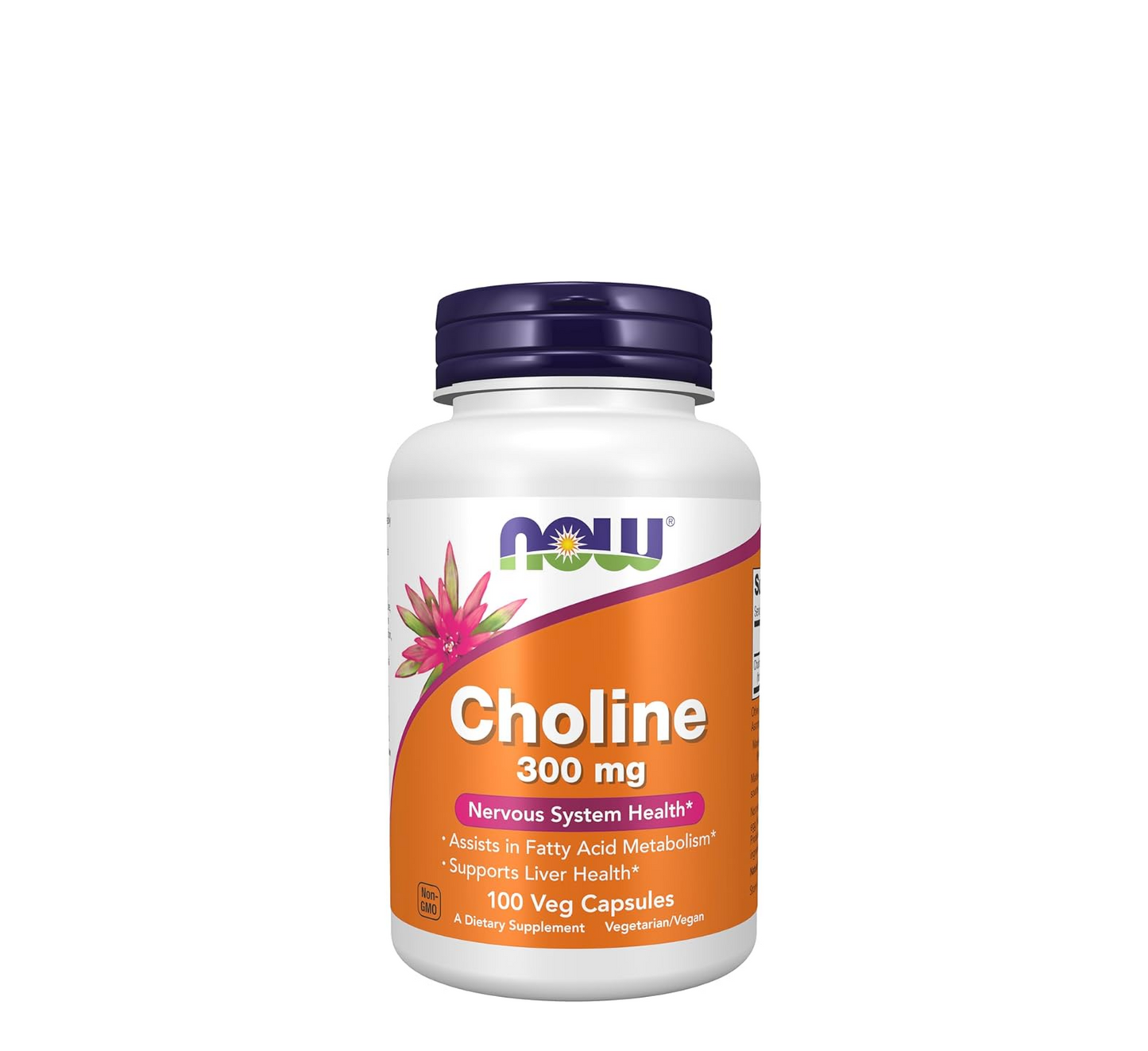 NOW Choline 300mg (*100 vcaps)