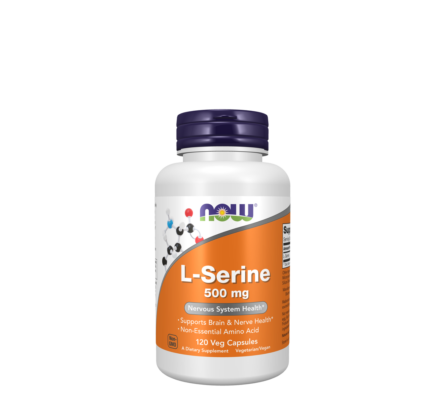 NOW L-Serine 500mg (*120 vcaps)