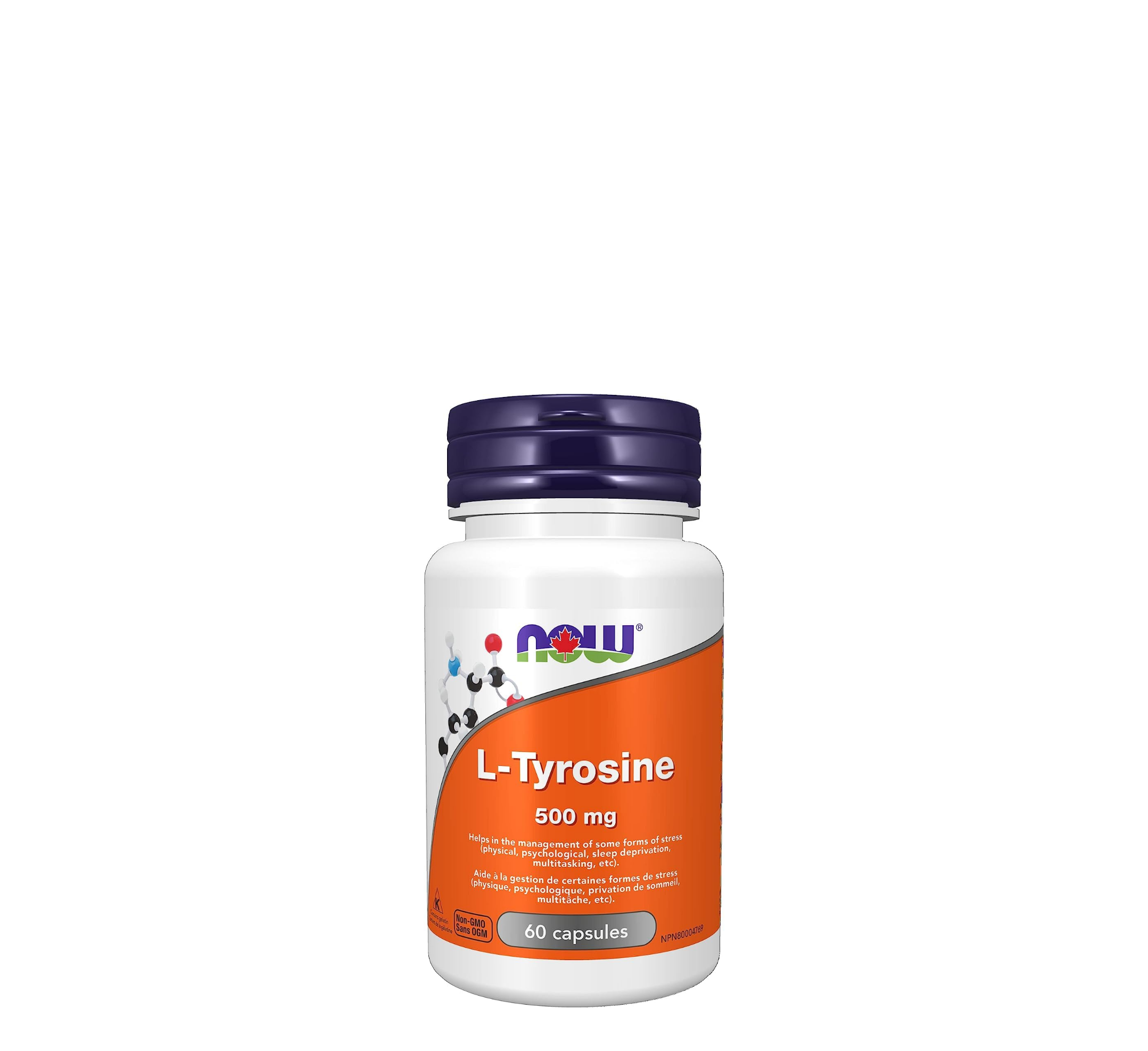 NOW L-Tyrosine 500 mg Capsules