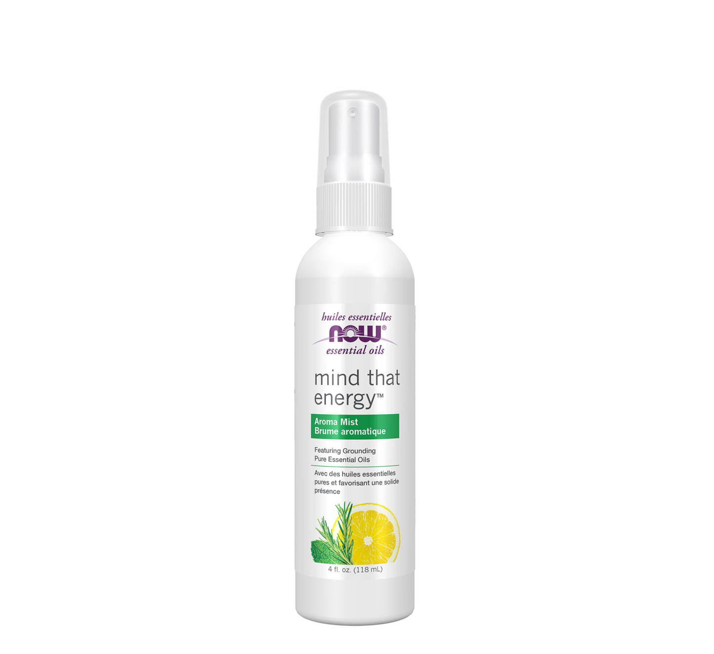 NOW Mind That Energy Aroma Mist (*118 ml)