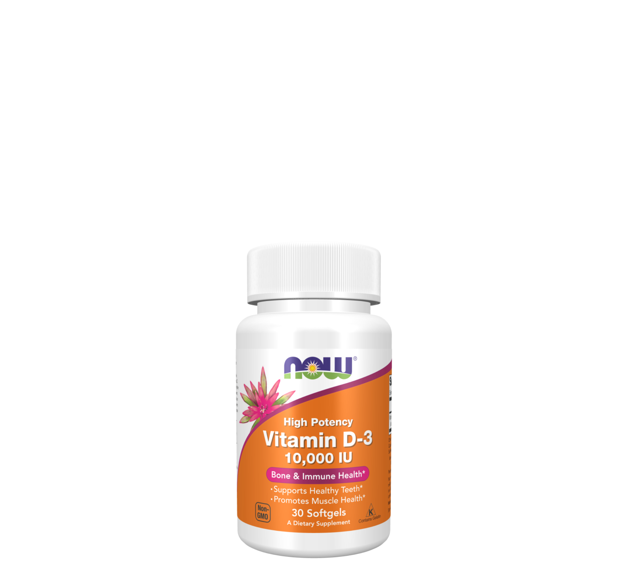 NOW Vitamin D-3 10,000 IU Softgels