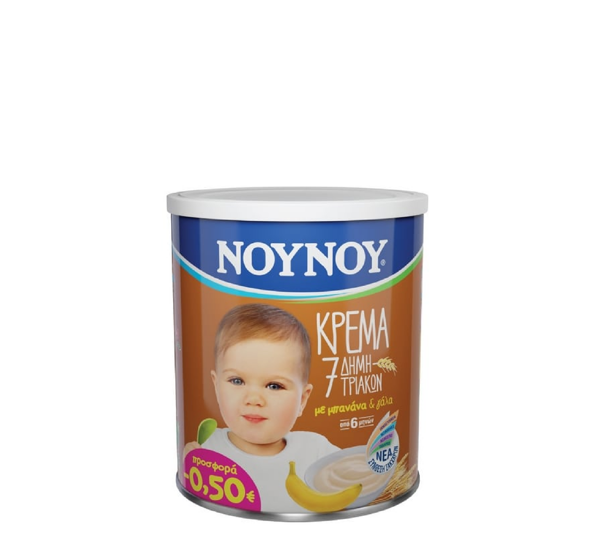 NOYNOY Krem me 7 Drithera &amp; Banane 6M+ *300g