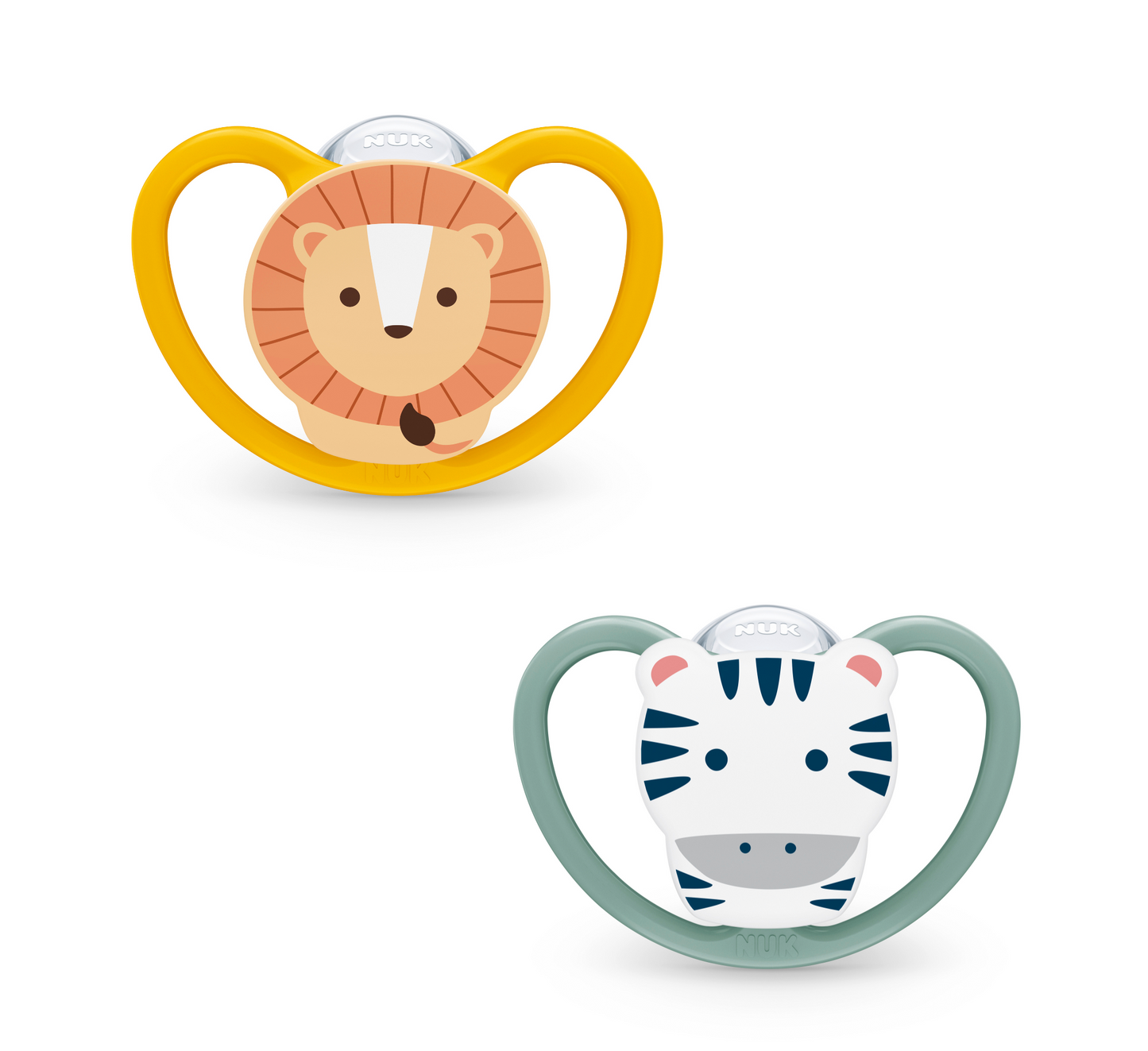 NUK Biberon Rrens Perfect Match Air 6-18M (zebra/lion) *2pcs