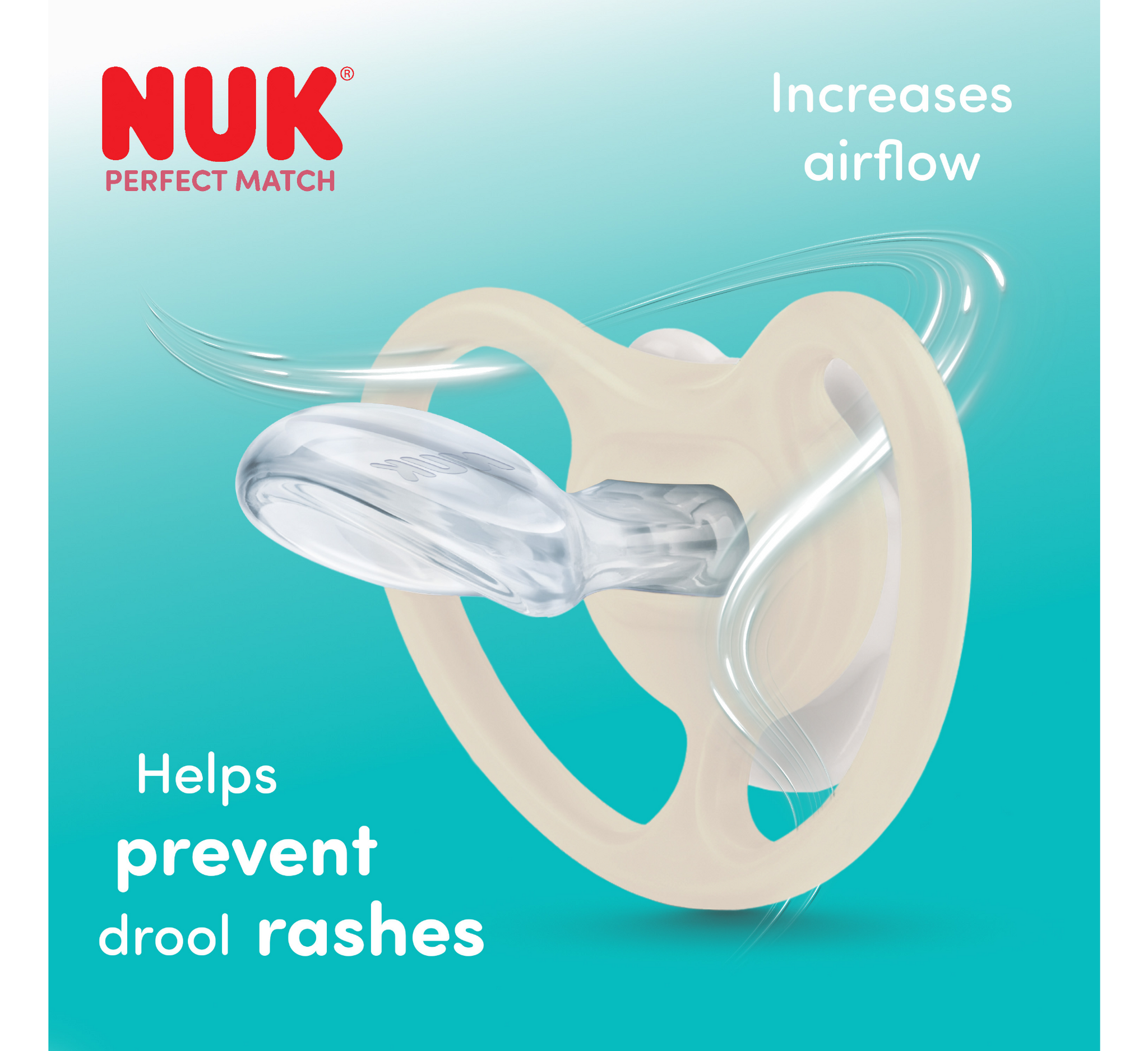 NUK Biberon Rrens Perfect Match Air Mickey 18-36M *2pcs