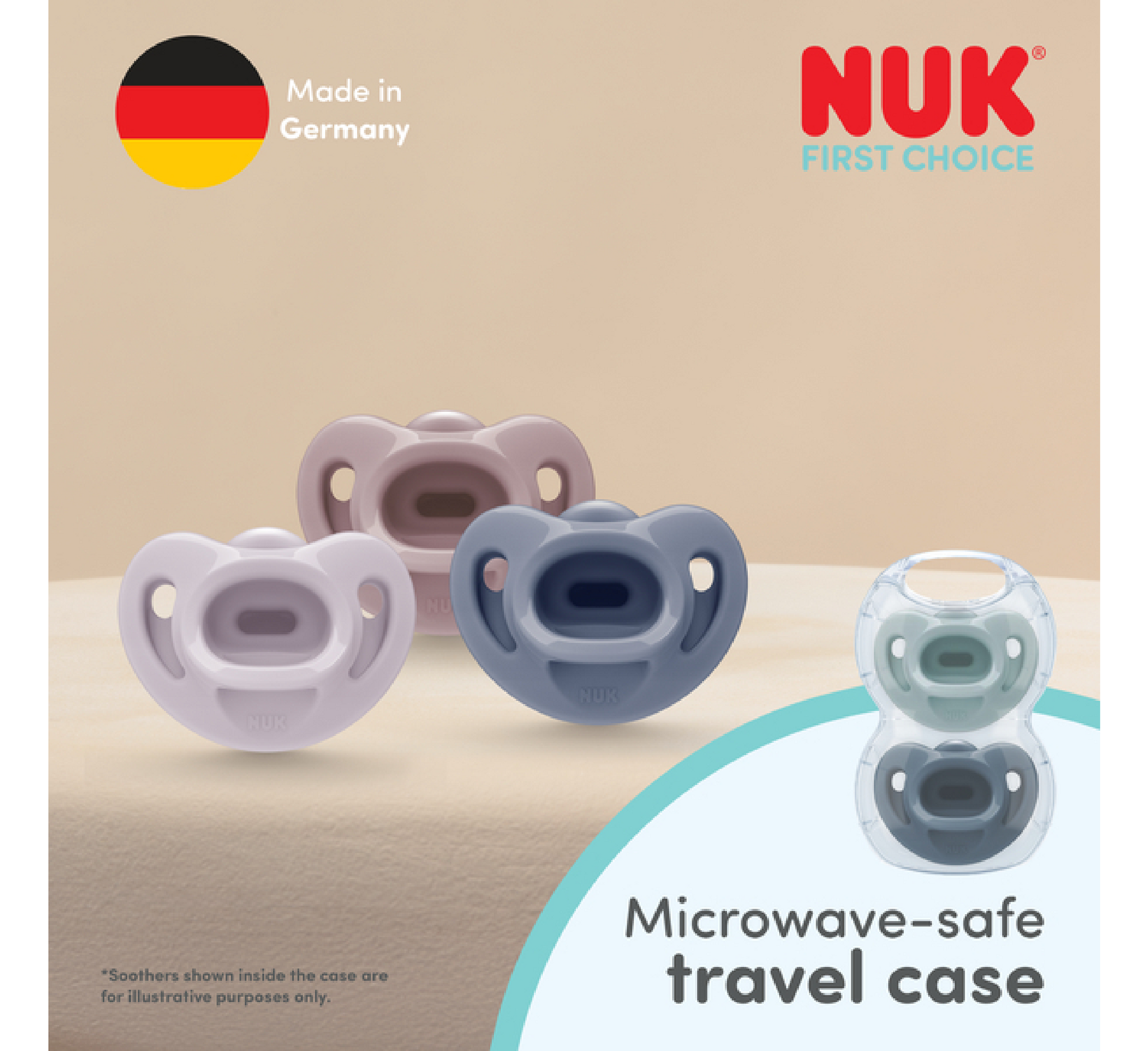 NUK Biberon Rrens Silikon First Choice Soft 0-6 Muajsh