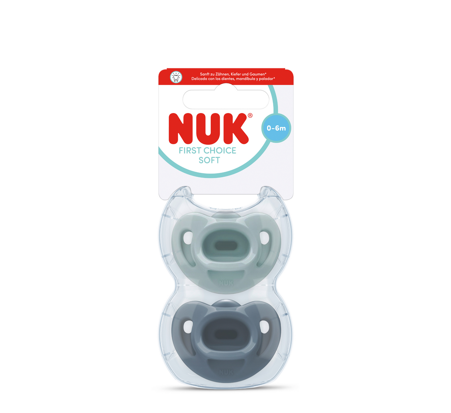 NUK Biberon Rrens Silikon First Choice Soft 0-6 Muajsh