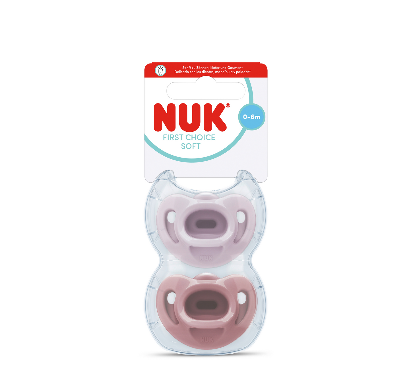 NUK Biberon Rrens Silikon First Choice Soft 0-6 Muajsh