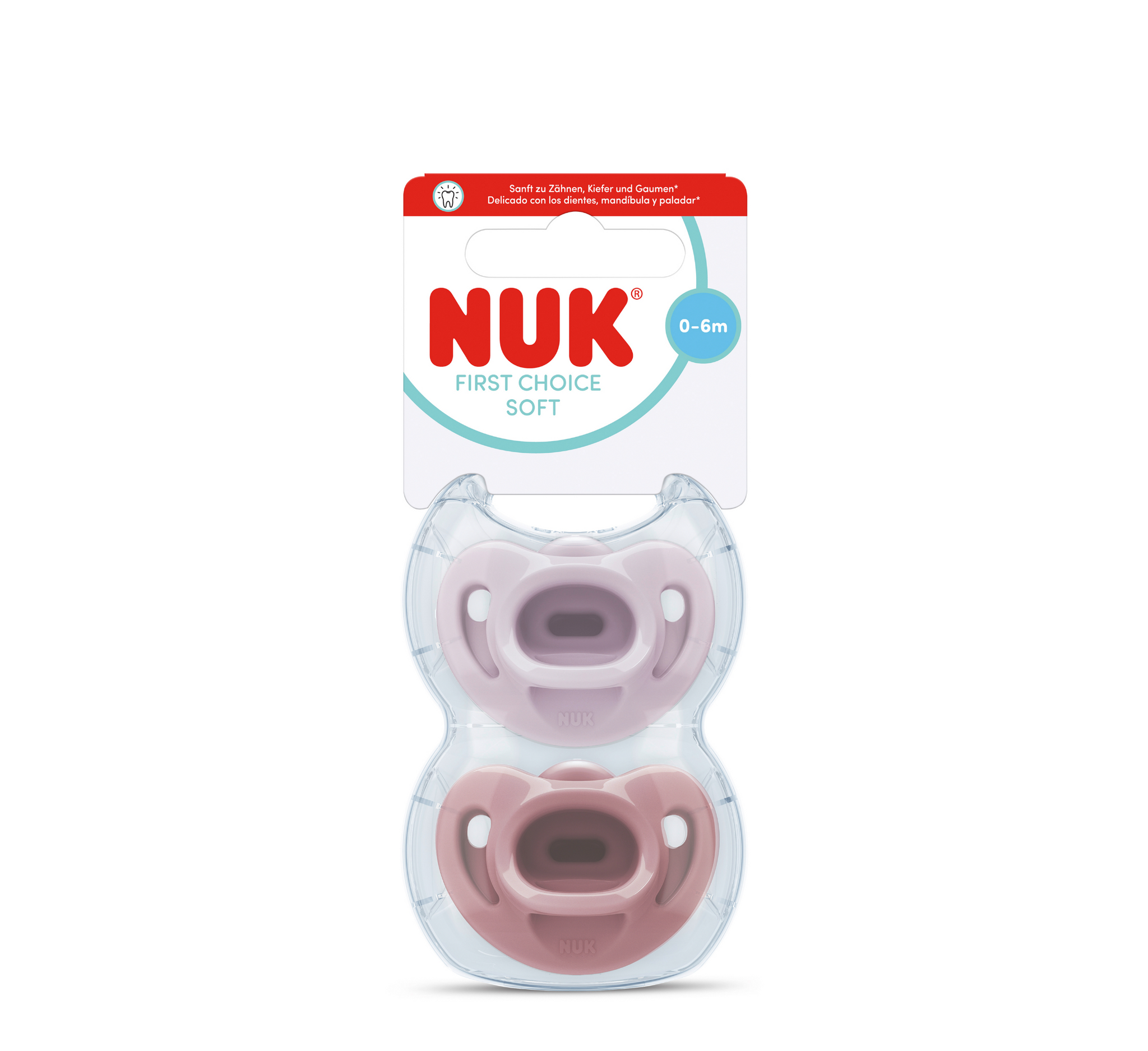 NUK Biberon Rrens Silikon First Choice Soft 0-6 Muajsh