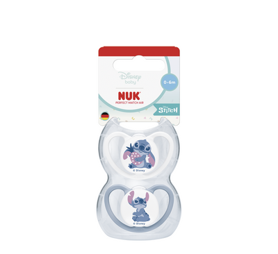 NUK Biberon Rrens Silikon Perfect Match Air - Stitch Design *2pcs