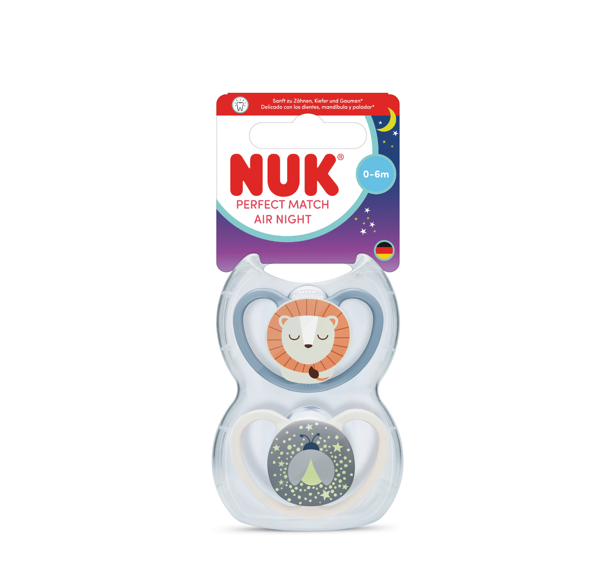 NUK Biberon Rrens Silikon Perfect Match Air Night