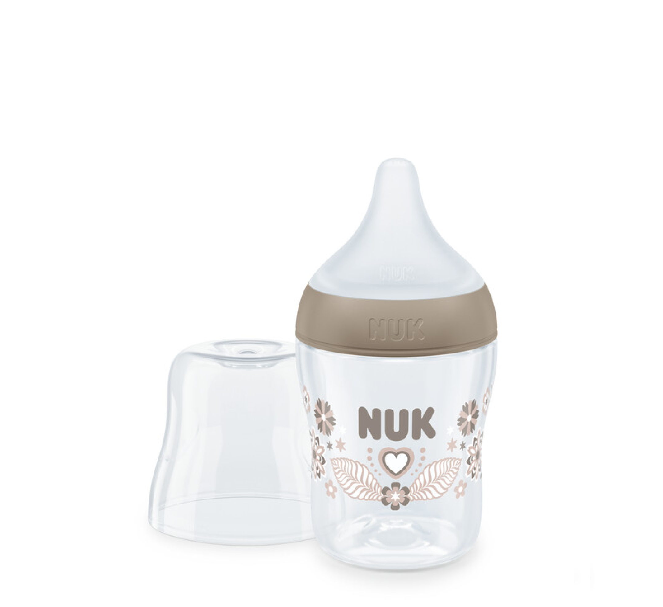 NUK Shishe Plastike Perfect Match Silikon 0muajsh+ *150ml