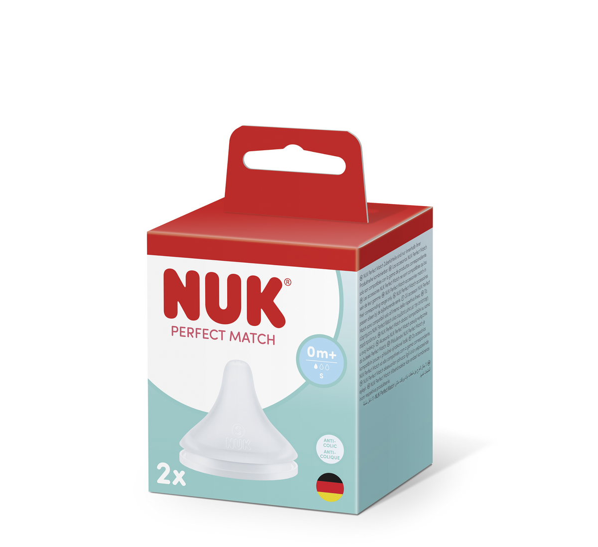 NUK Biberon Ushqyes Perfect Match Silikoni *2pcs (New)
