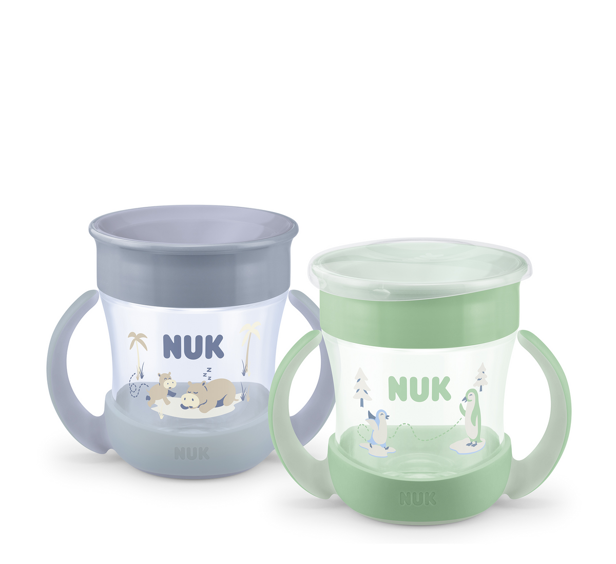 NUK First Choice Mini Magic Cup Set  6M+ Day & Night (2x160ml)