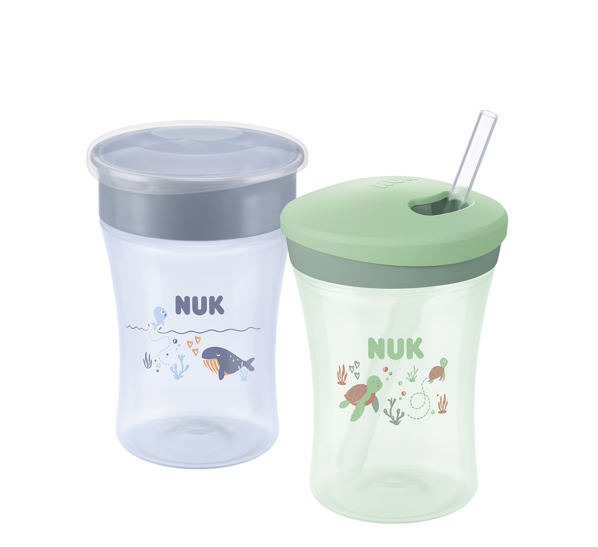 NUK First Choice Set Magic Cup + Action Cup 8M+ (2x230ml)