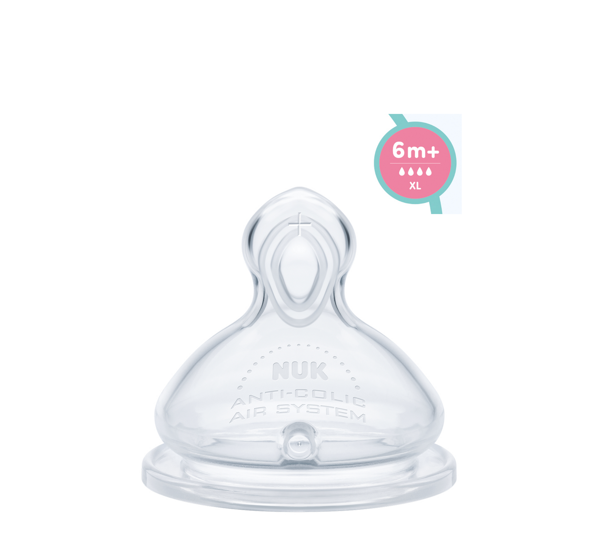 NUK First Choice Silicone Teat (biberon ushqyes) *2pcs
