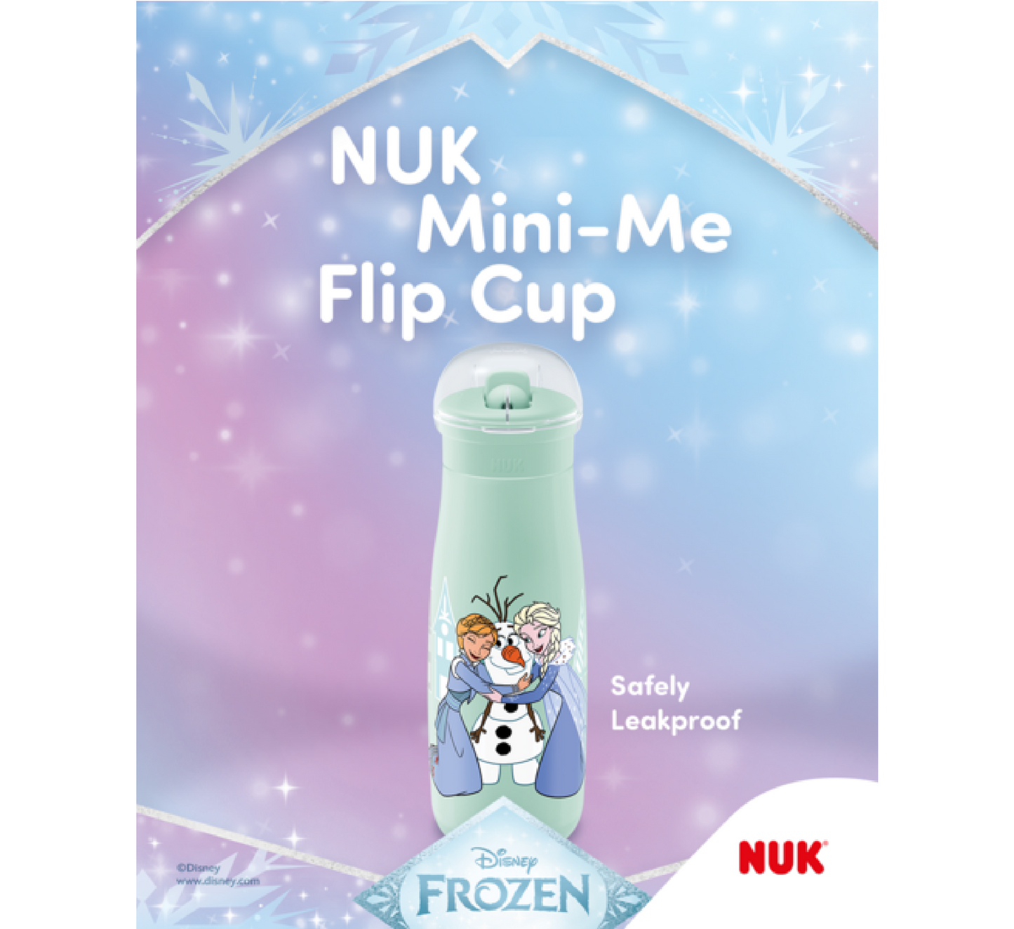 NUK Gotë Mini Me Flip Frozen 12months+ *450ml