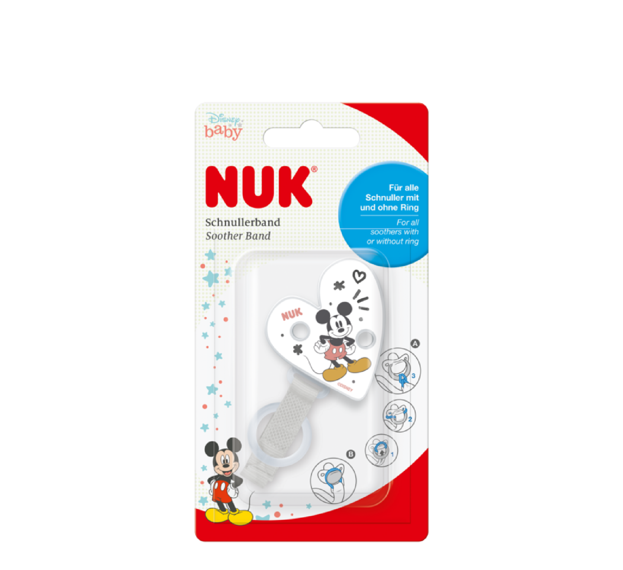 NUK Kapese Biberoni Mickey Mouse