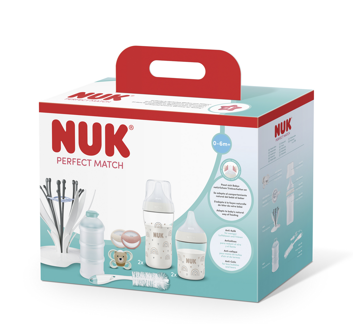 NUK Perfect Match Starter Set Basics 0-6M+