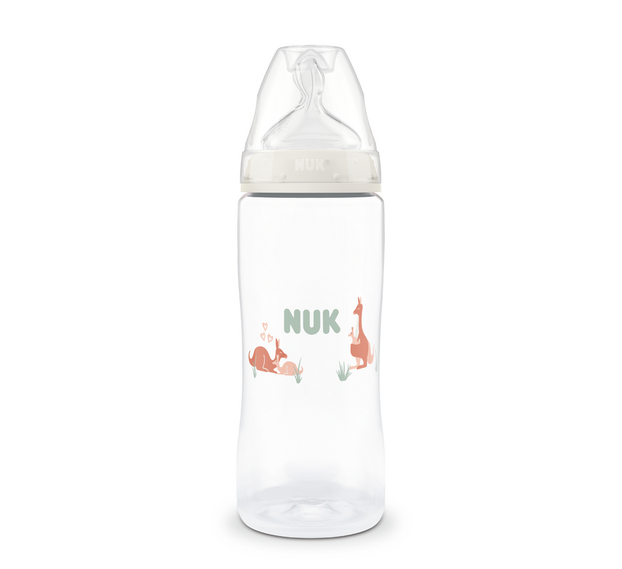 NUK Shishe Plastike First Choice XL Flow 6 Muajsh+ (*360ml)