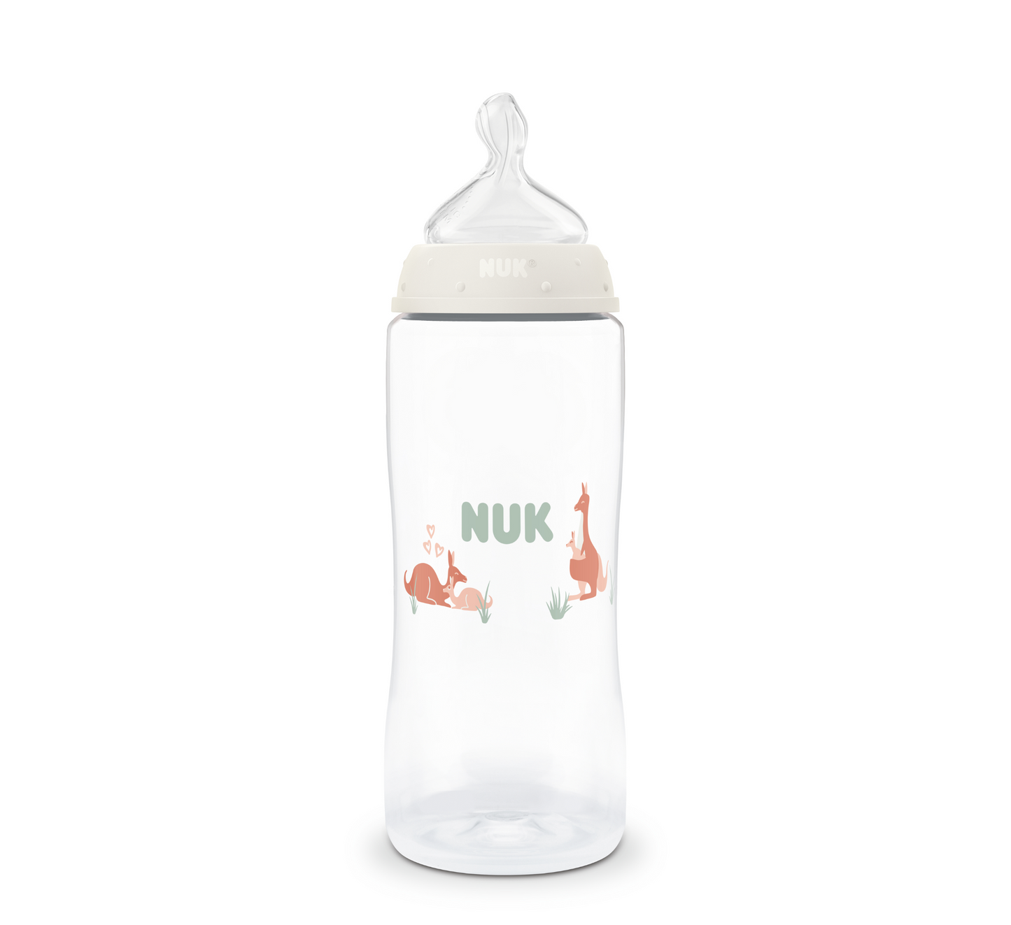 NUK Shishe Plastike First Choice XL Flow 6 Muajsh+ (*360ml)