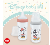 NUK Shishe Plastike Perfect Match Mickey/Minnie Mouse 3muajsh+ *260ml (silikon)