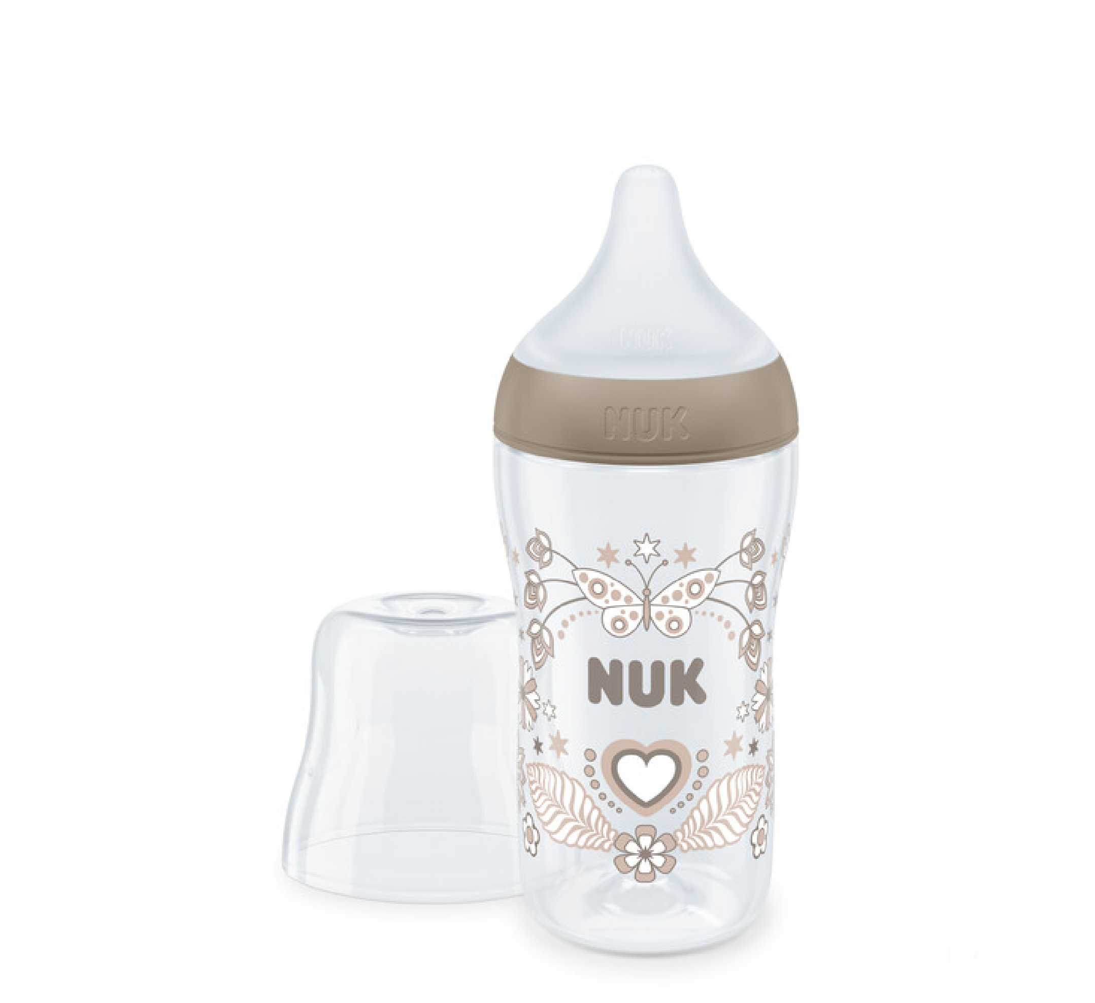 NUK Shishe Plastike Perfect Match Silikon 3muajsh+ *260ml