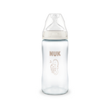 NUK Shishe Qelqi First Choice Silicone 3M+ (Seahorse) *240ml