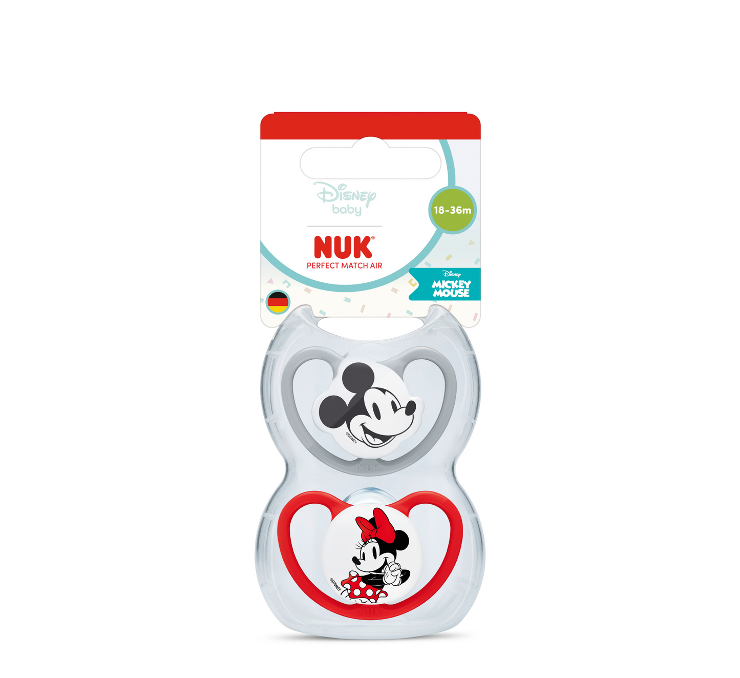 NUK Biberon Rrens Perfect Match Air Mickey Mouse*2pcs