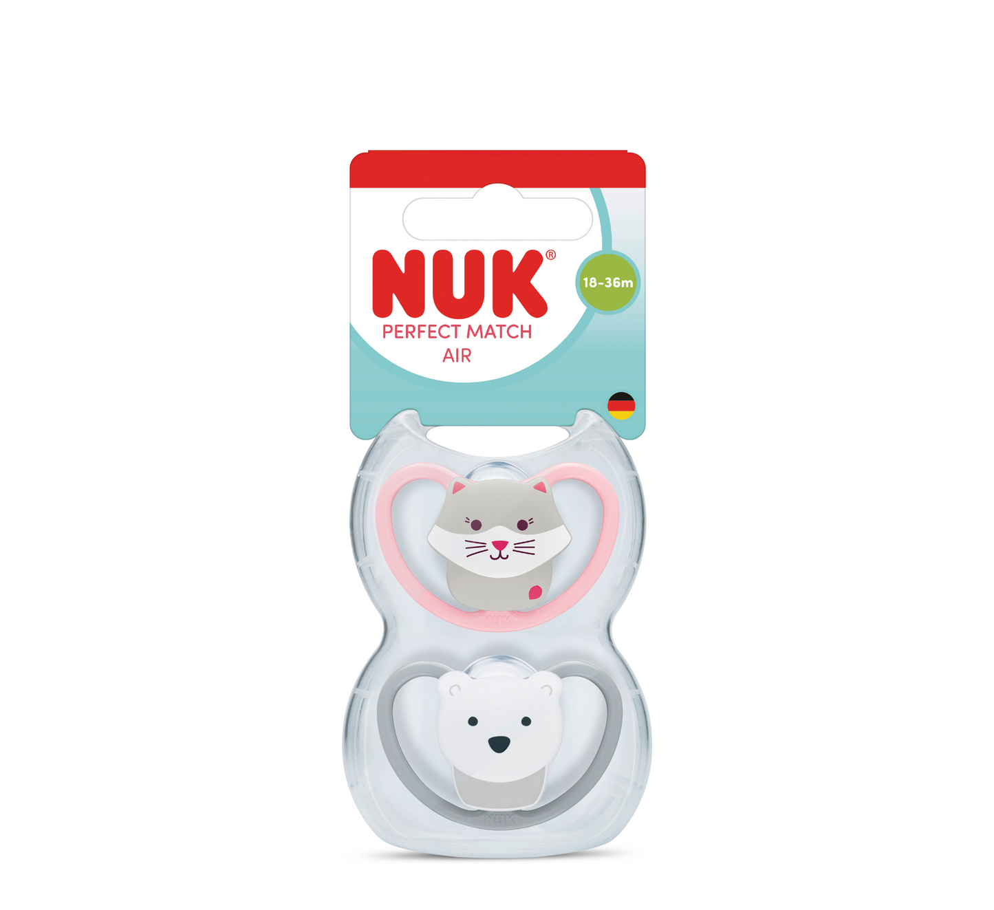 NUK Biberon Rrens Silikon Perfect Match Air *2pcs