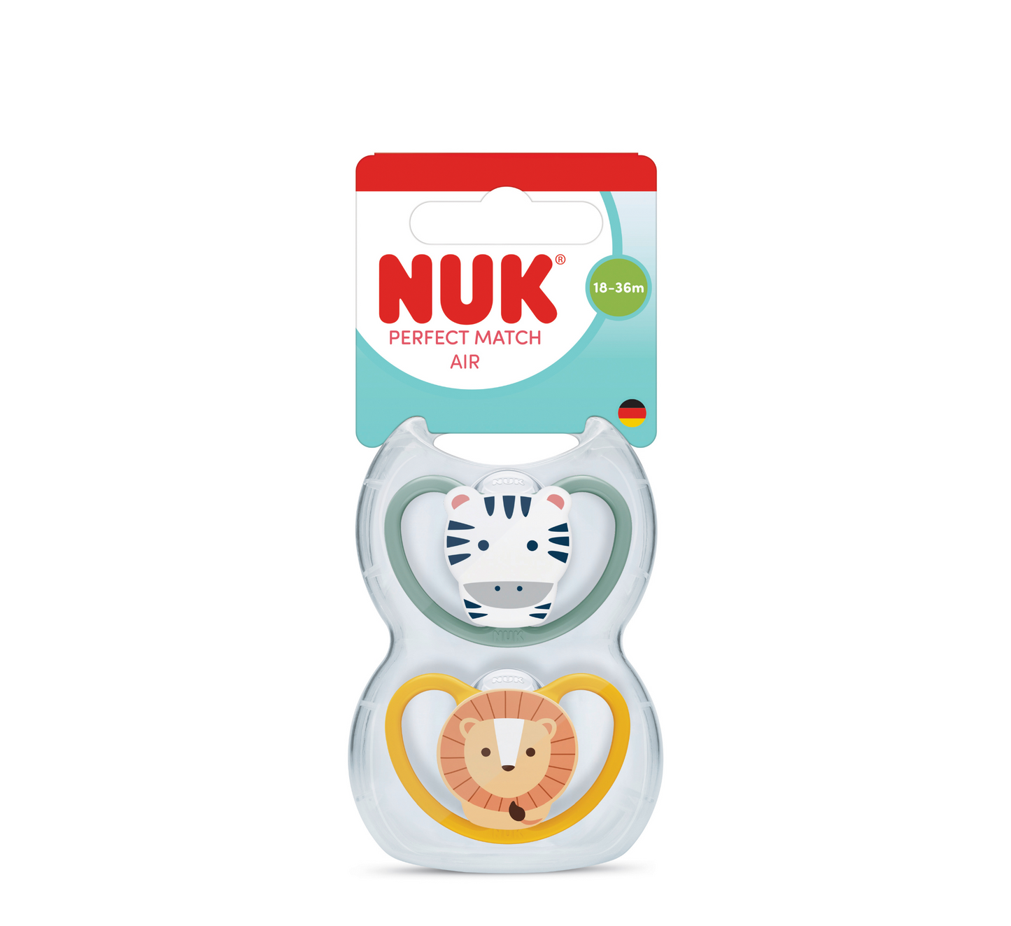 NUK Biberon Rrens Silikon Perfect Match Air *2pcs