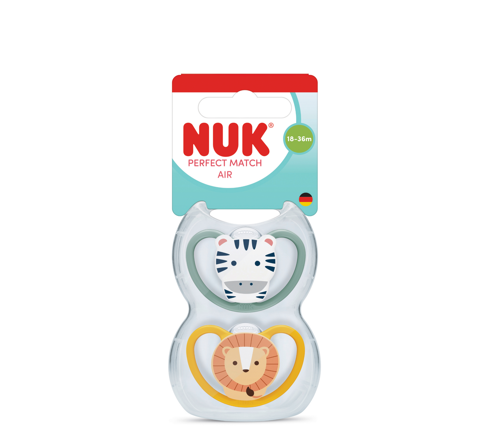 NUK Biberon Rrens Silikon Perfect Match Air *2pcs