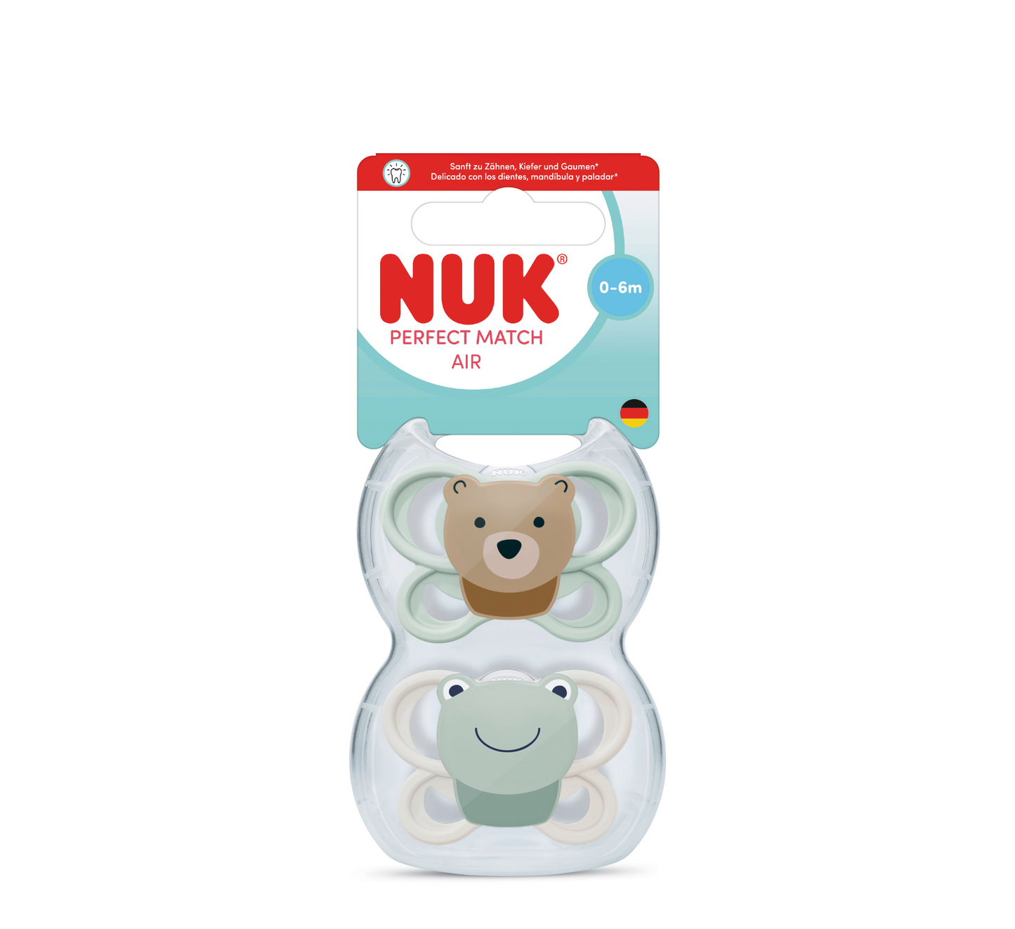 NUK Biberon Rrens Silikon Perfect Match Air 0-6 Muajsh