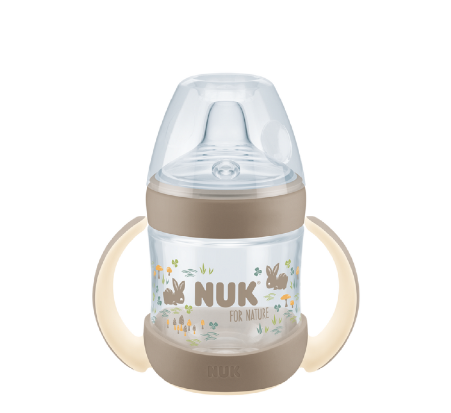 NUK FOR NATURE Learner Bottle 6m+ Silikoni *150ml (Temp. Control)