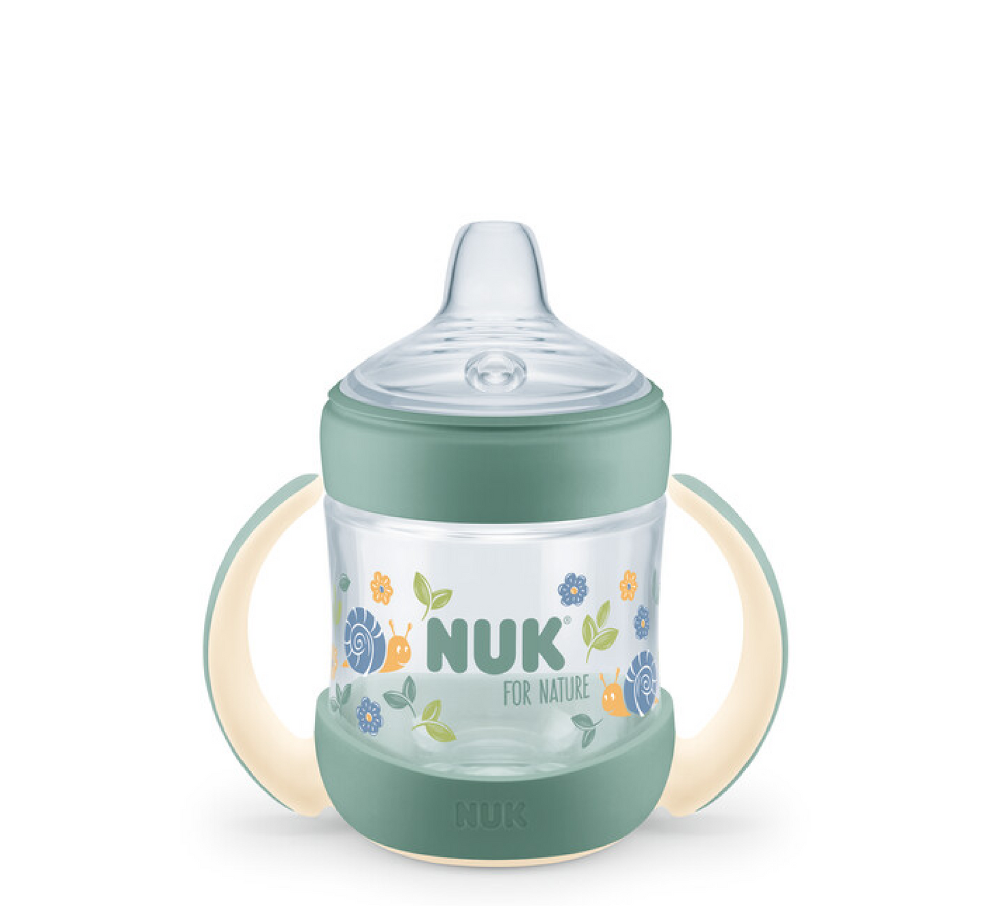 NUK FOR NATURE Learner Bottle 6m+ Silikoni *150ml (Temp. Control)