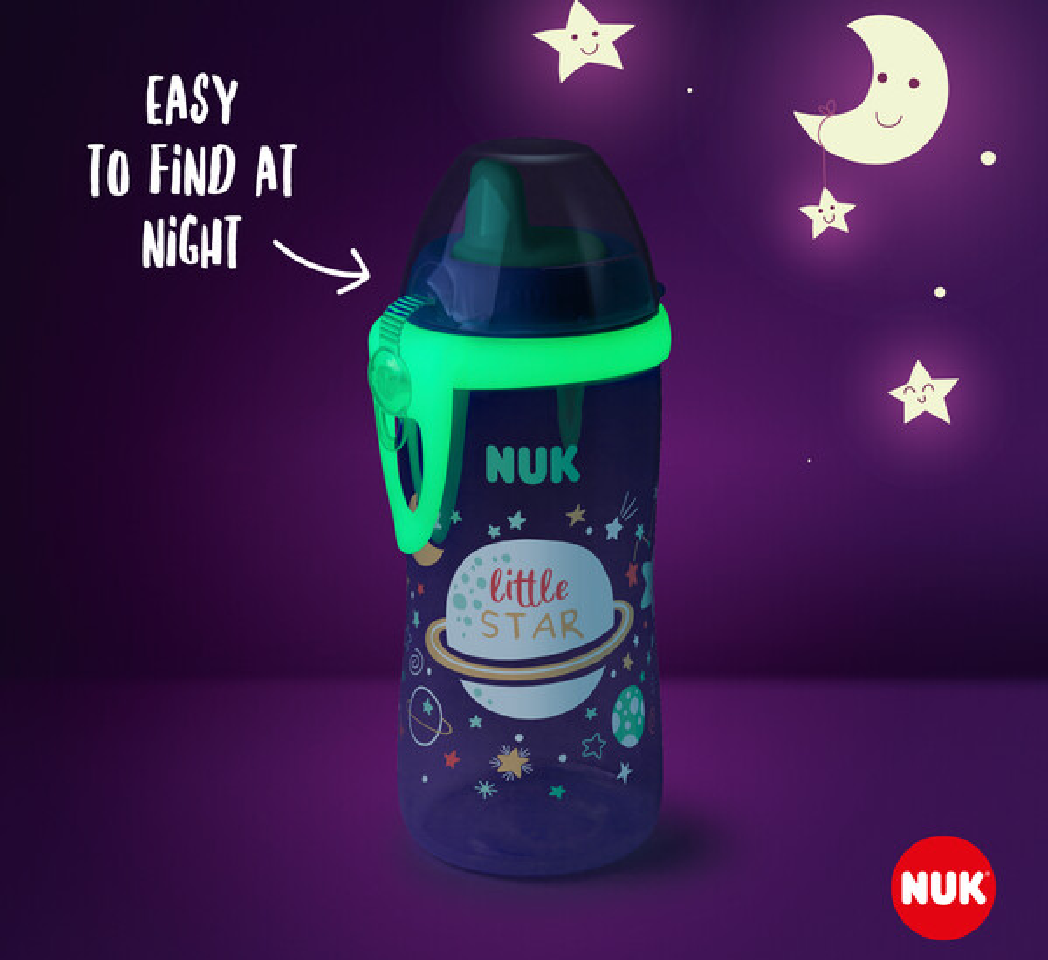 NUK Gotë Kiddy Cup Night *300ml