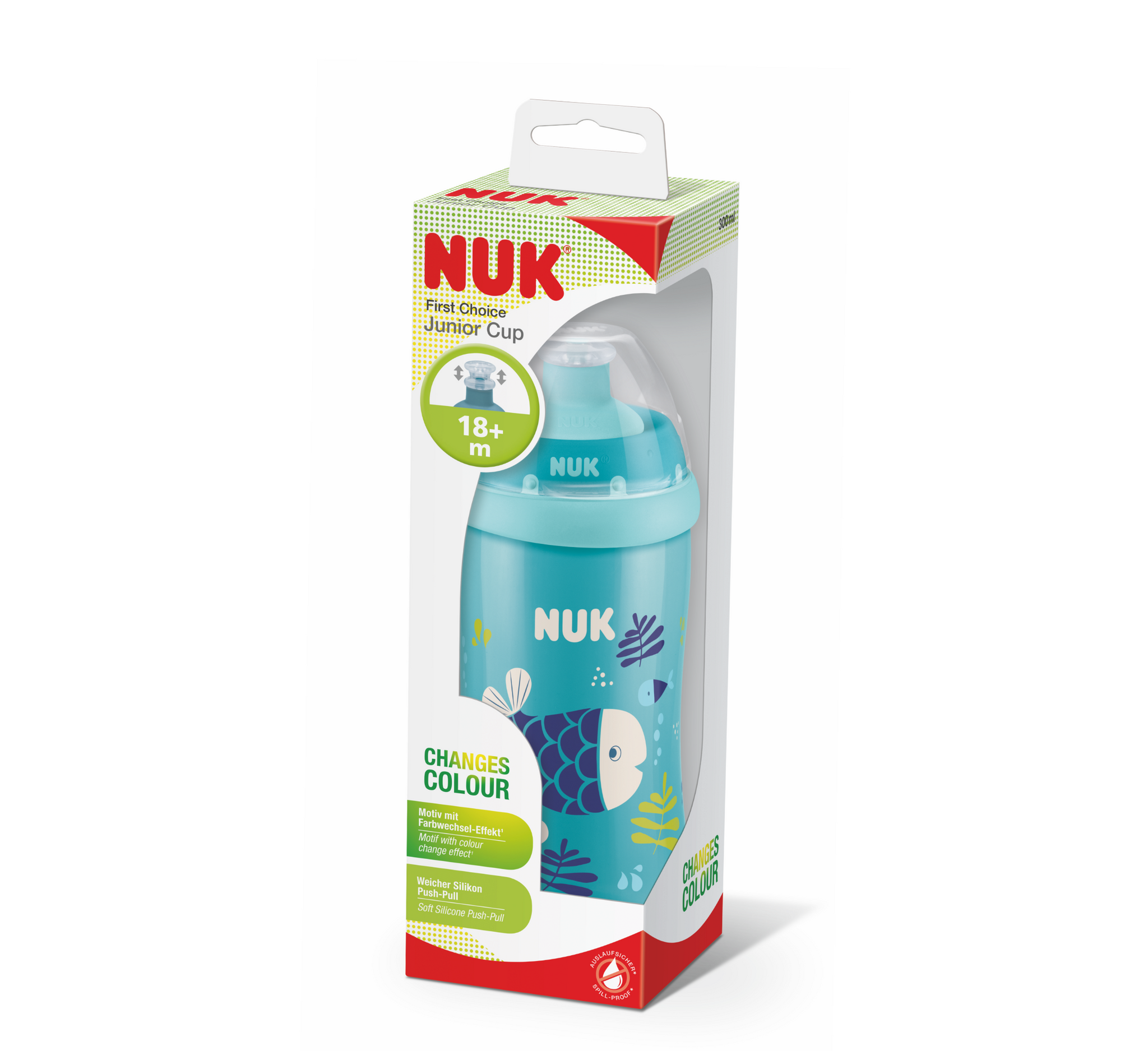NUK Junior Cup Changes Color 18m+