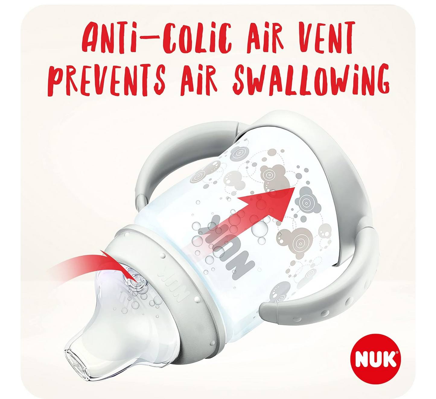 NUK Koke Nderruese (shishe Gote Learner)