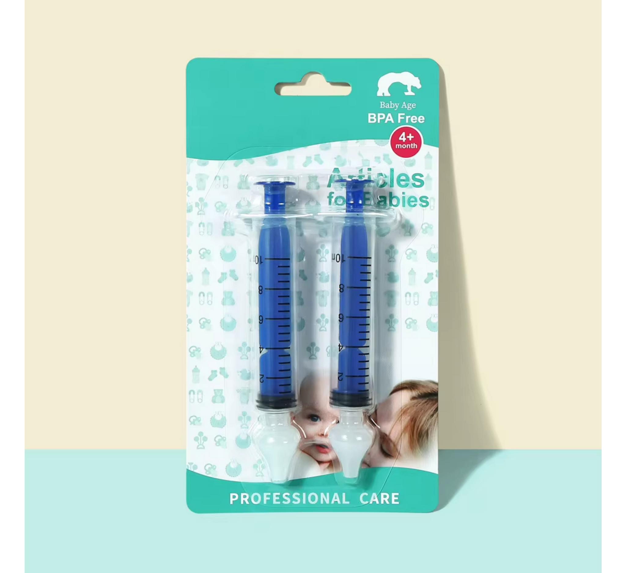 Nasal Syringe BPA Free (nose cleaner) 1+1