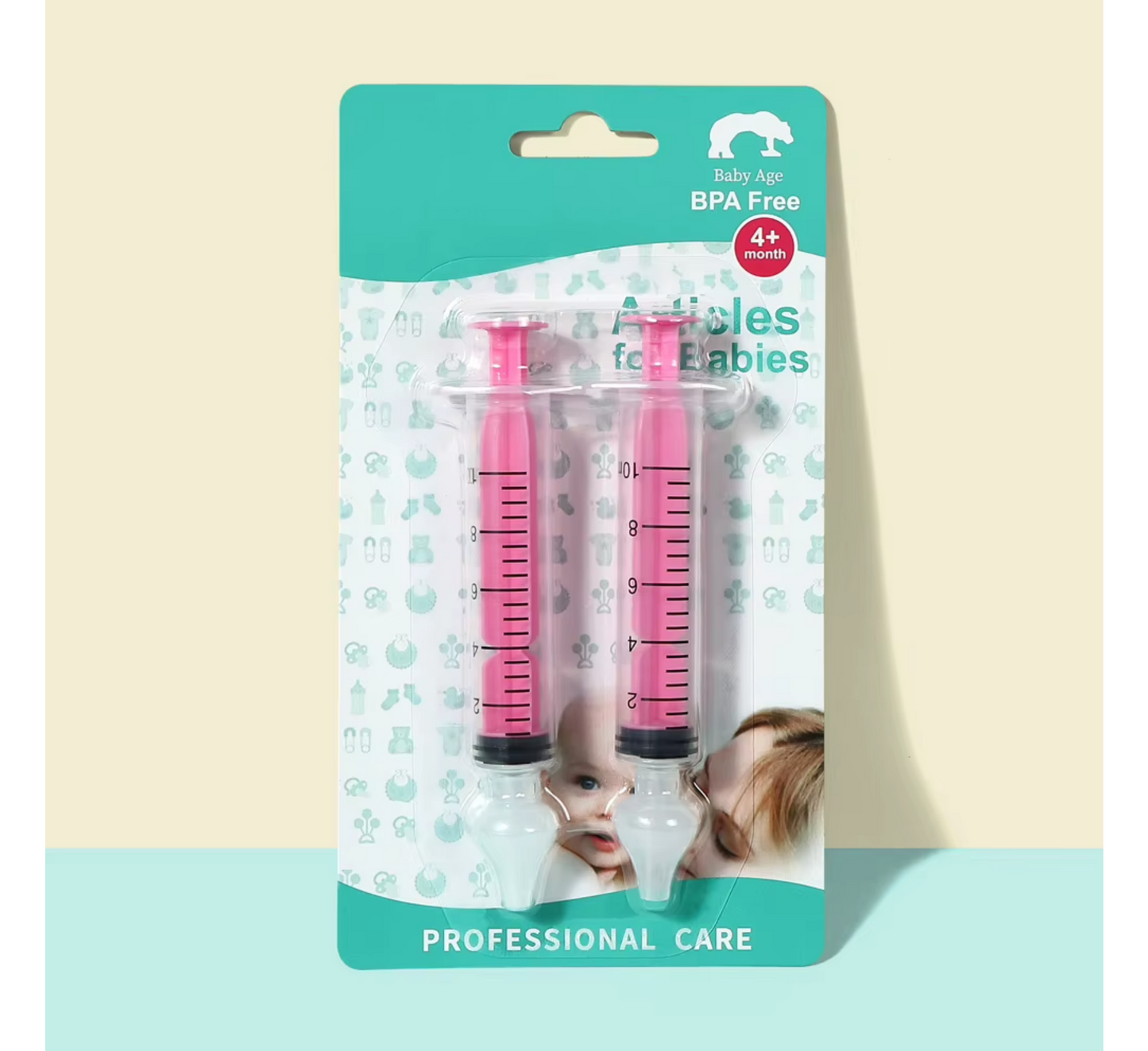 Nasal Syringe BPA Free (nose cleaner) 1+1
