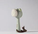 Furçë për fytyrën 2 në 1 me fibra natyrale