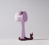 Furçë për fytyrën 2 në 1 me fibra natyrale