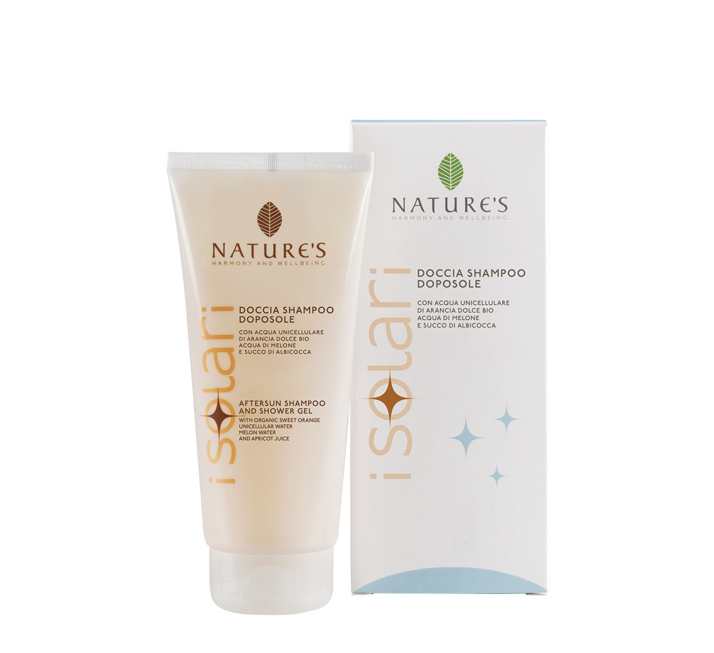 Shampo dhe xhel dushi pas diellit Nature's I Solari *200ml