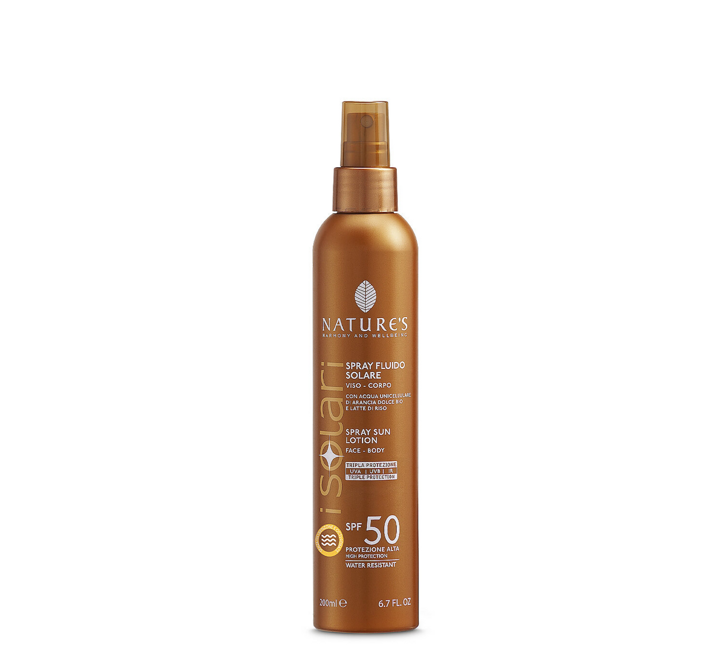 Locion Dielli Nature's I Solari Spray SPF 50 *200ml