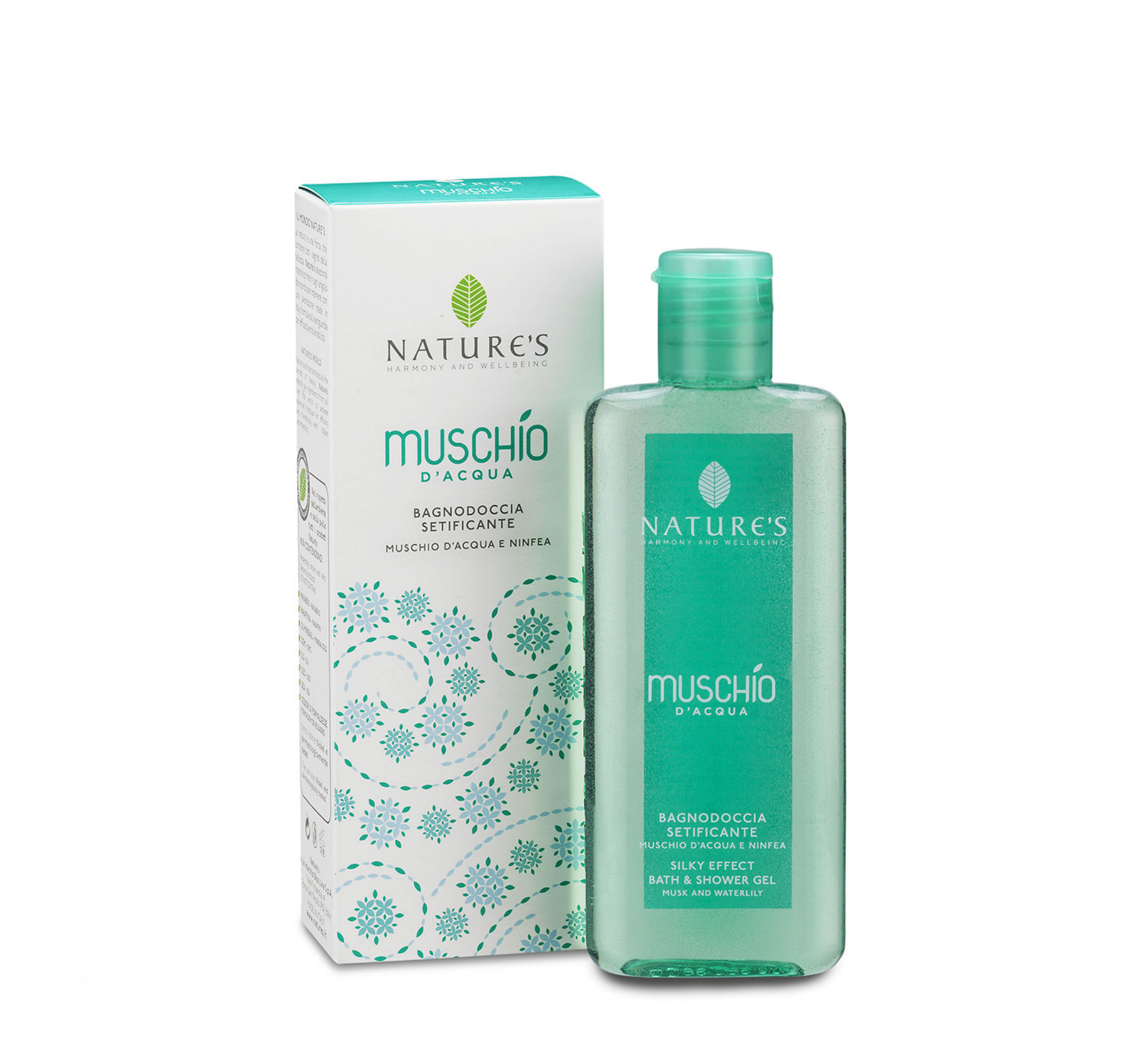 Xhel dushi Nature's Muschio d'Acqua me efekt mëndafshi *200ml