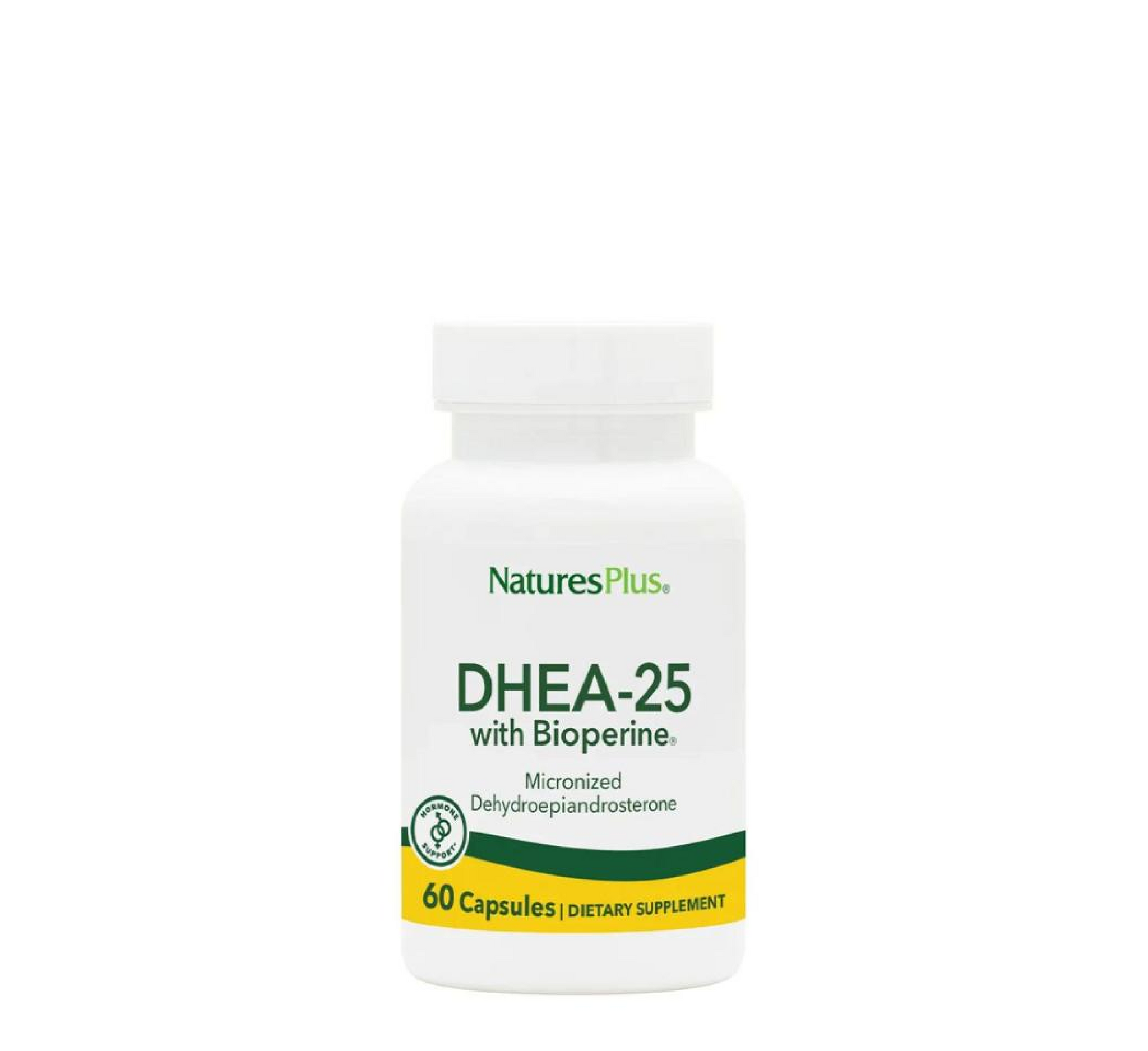 Natures Plus DHEA-25 with Bioperine *60caps