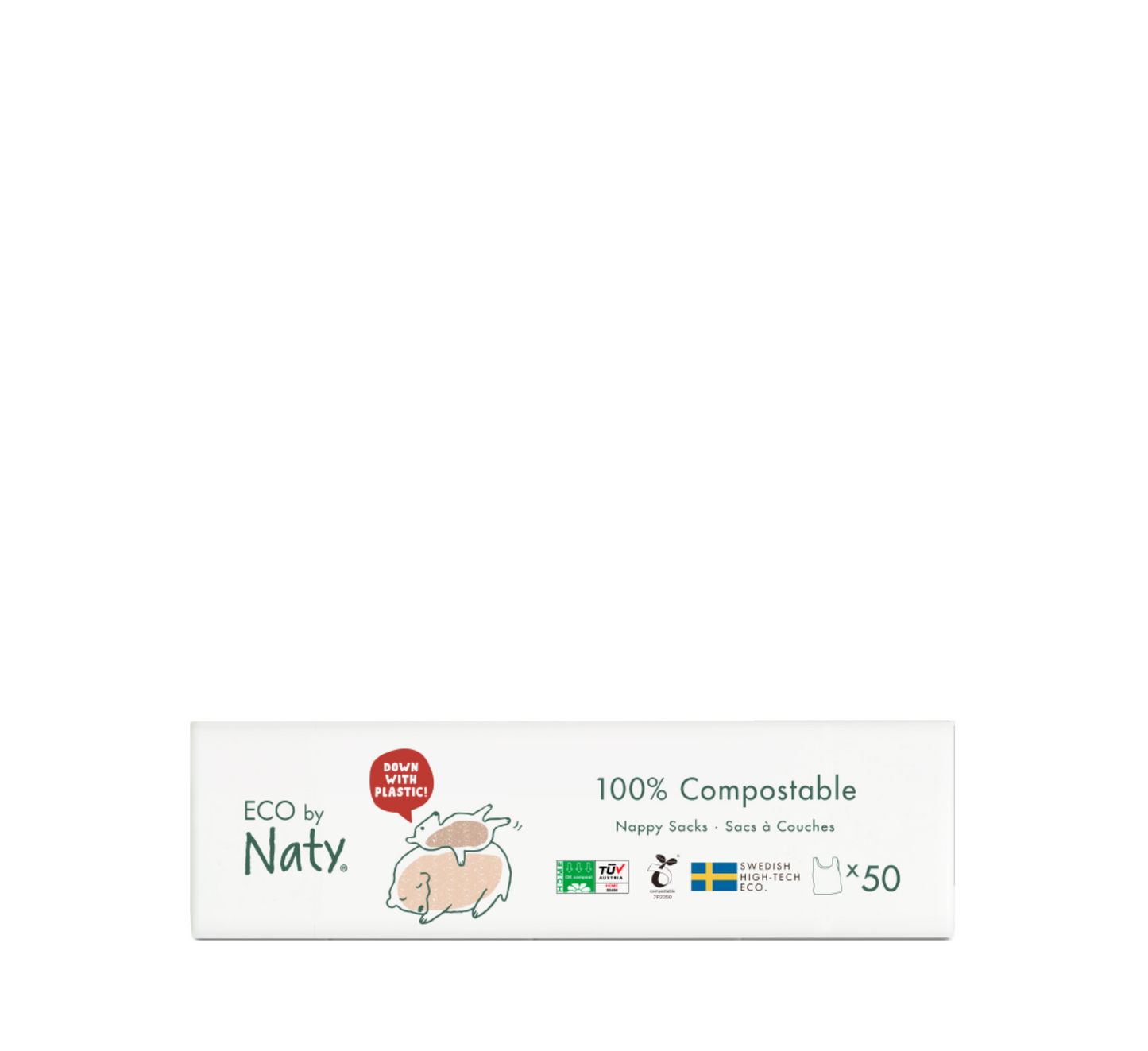 Naty 100% Compostable Nappy Sacks (Diaper Bags) *50pcs