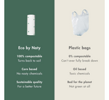 Naty 100% Compostable Nappy Sacks (Diaper Bags) *50pcs