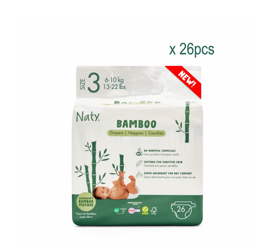 Naty Bamboo Diapers (Pelena)