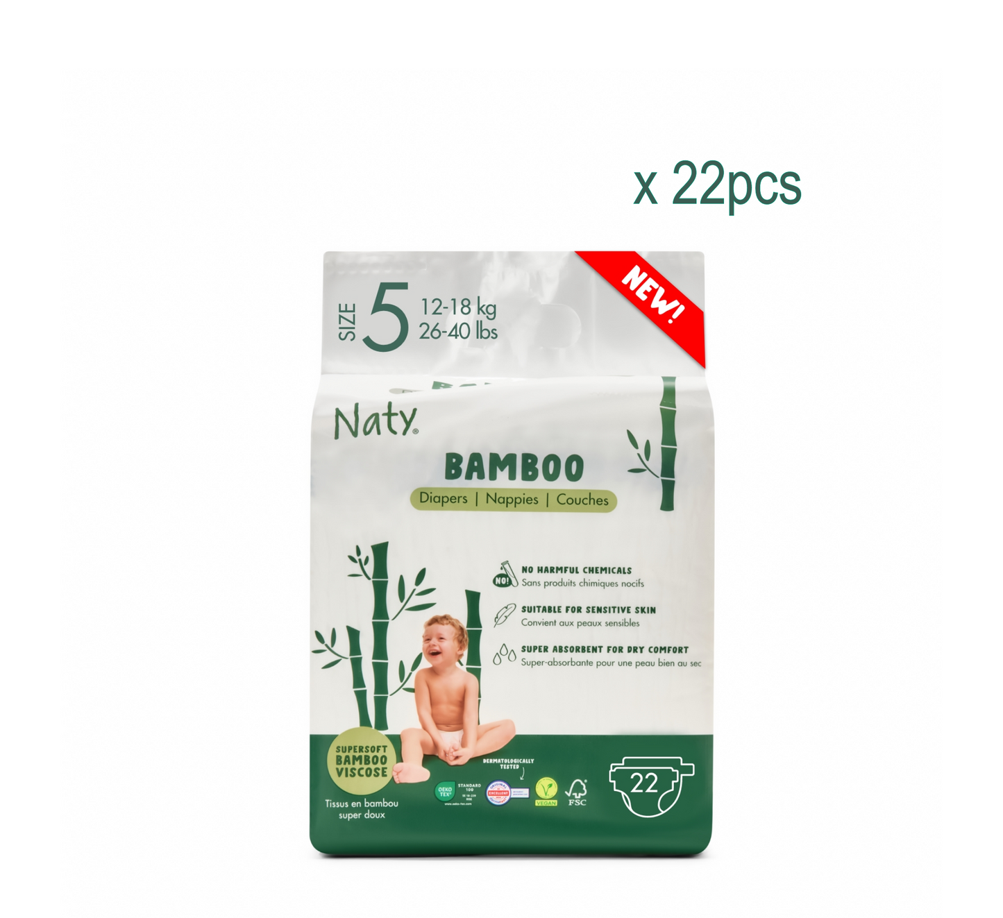Naty Bamboo Diapers (Pelena)