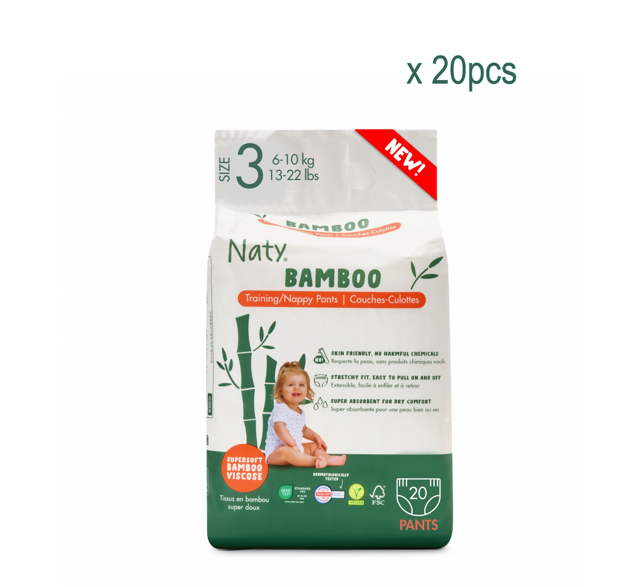 Naty Bamboo Training Pants